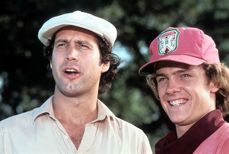 Caddyshack Movie Still 1980 L To R Chevy Chase Michael Okeefe