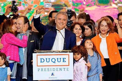 Iván Duque Hat Die Präsidentschaftswahl In Kolumbien Gewonnen Ausland