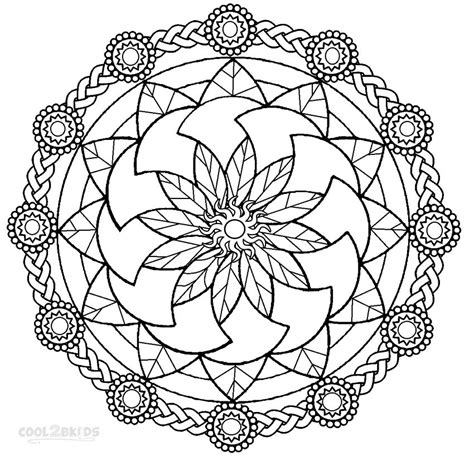 Printable Mandala Coloring Pages For Kids | Cool2bKids