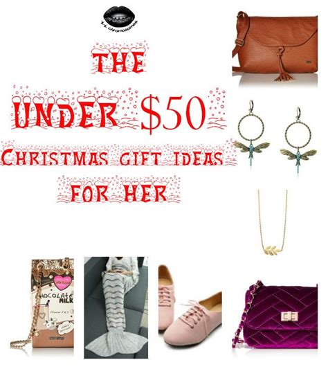 Need ideas for cheap gifts this holiday season? The under $50 Christmas gift ideas for her | Christmas ...