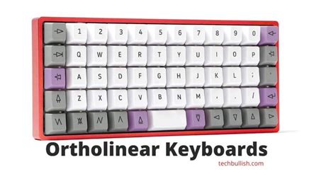 Ortholinear Keyboard Layout