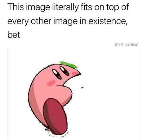 Kirby Meme Template The Funny Mewy Free Download Borrow And