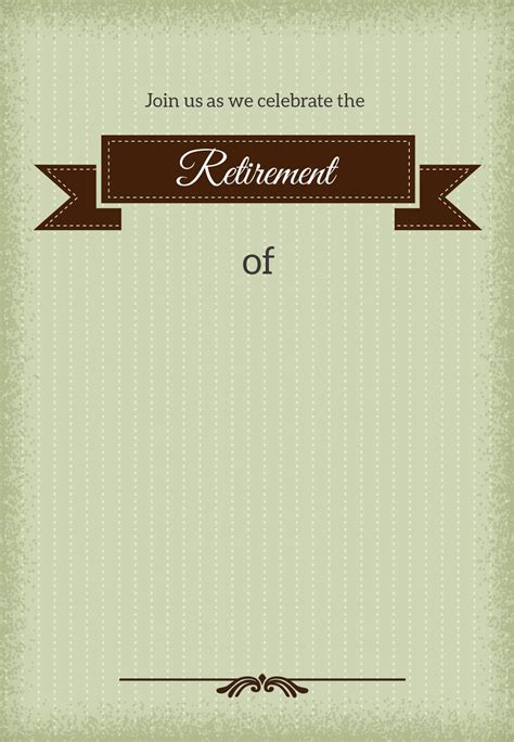 classic banner  printable retirement party