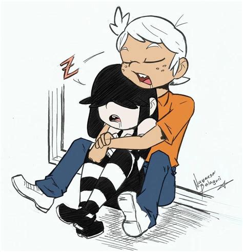 Lincoln And Lucy Sleep By Mikikimr The Loud House Lincoln Loud