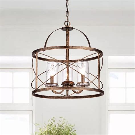 Enjoy free shipping on most stuff, even big stuff. Gracie Oaks Hannigan 3 - Light Unique / Statement Drum ...