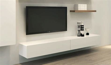 Get it delivered to your door with free shipping & returns on orders over $35 + no handling fees.* All white floating tv shelf with wooden shelves above ...