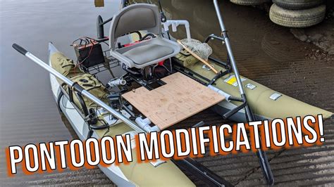 Wilderness Se And Colorado Xt Pontoon Modifications Youtube
