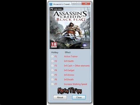 Assassin S Creed Black Flag Cheats Trainer V Youtube