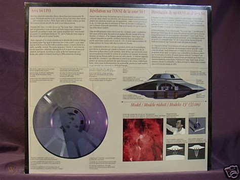 Area 51 Ufo Bob Lazar Alien Spacecraft Model Kit Mib 40279088