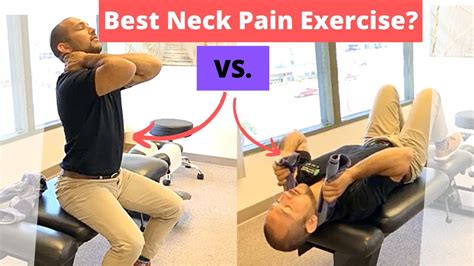 Best Exercise For Neck Pain Pinched Nerve And Shoulder Blade Pain Youtube