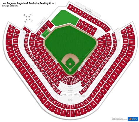 Angels Stadium Seating Chart With Rows And Seat Numbers Review Home Decor