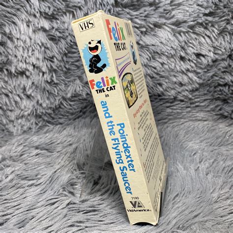 Felix The Cat Poindexter And The Flying Saucer Vhs 1989 Classic