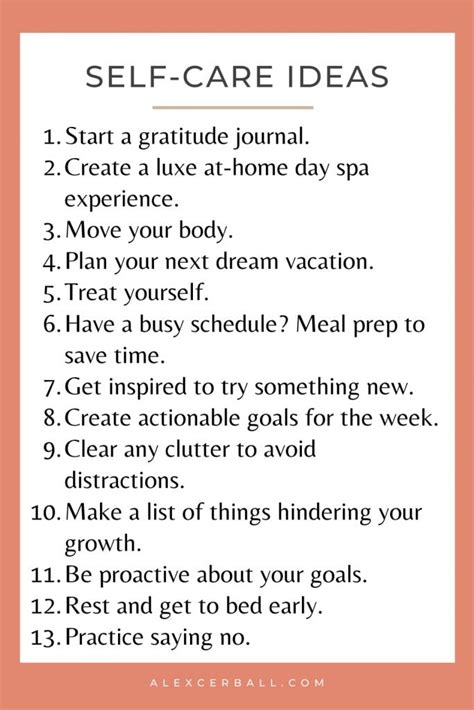 13 Self Care Sunday Ideas To Set The Tone For An Amazing Week