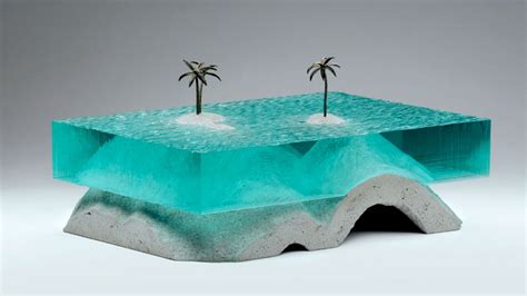 Layered Glass Sculptures That Mimic The Ocean And Waves Daniel Swanick