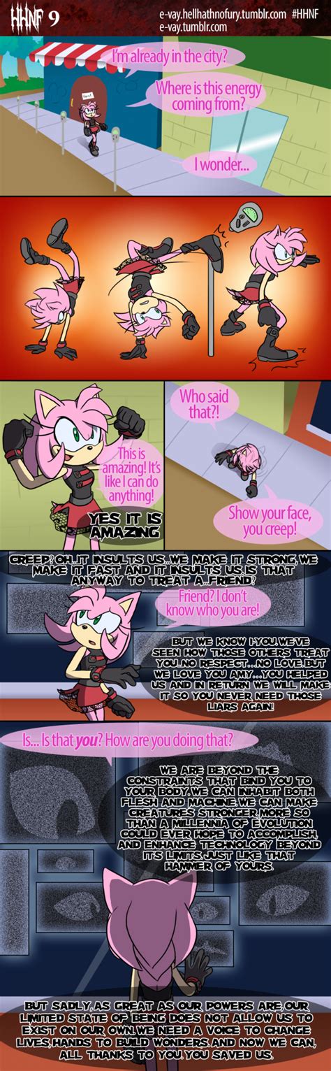 Hell Hath No Fury Chapter 2 Page 9 Next Previous Shadow And Amy Sonic