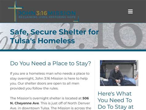 Tulsa Ok Homeless Shelters