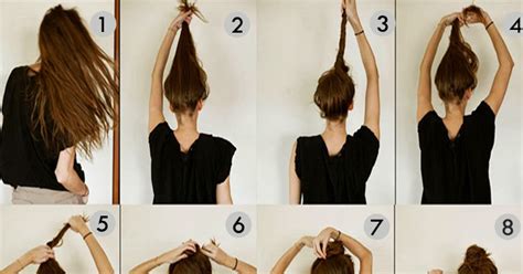 Install the application for realistic we offer you an extensive catalog of how to draw anime hair cutting style lessons, you choose the lesson that you like and start drawing step by step. Messy Bun Hairstyles For Long Hair Step By Step |Beautiful ...