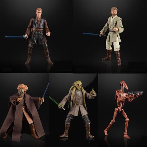 Star Wars The Black Series 6 Inch Action Figures Wave 4 Set Of 5