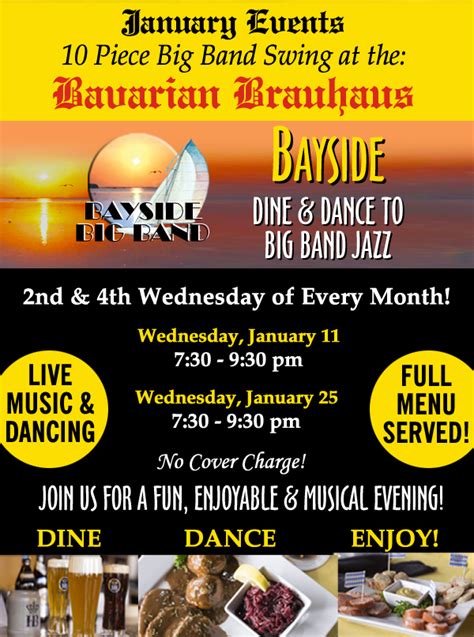 Bayside Events January The Bavarian Brauhaus