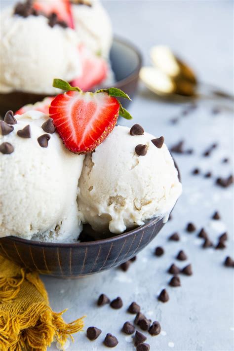 Dairy Free Vanilla Ice Cream Vegan The Roasted Root
