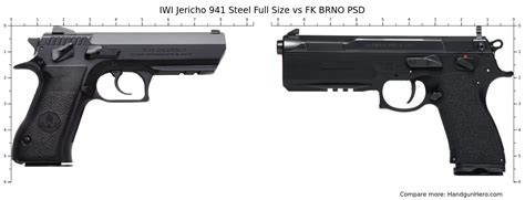 Fk Brno Psd Vs Iwi Jericho Steel Full Size Size Comparison