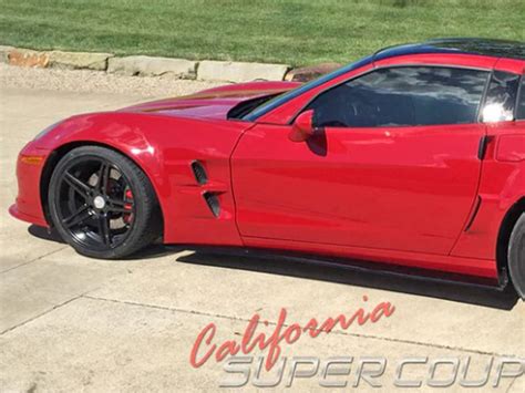 Chevrolet Corvette C6 Front Fenders Zlr Super Wide Zr1 Style