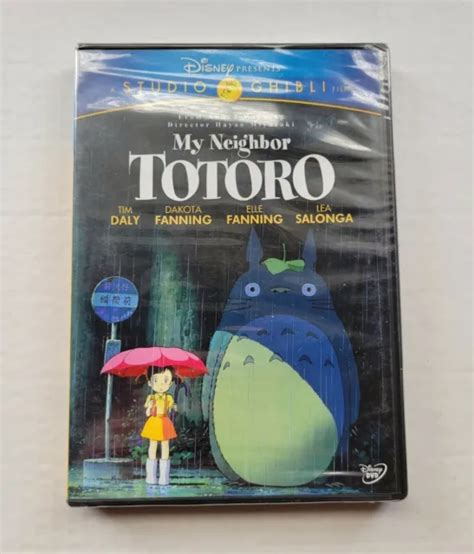 Disney Studio My Neighbor Totoro Dvd 2010 2 Disc Set New Sealed