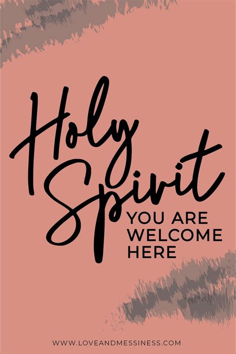 Holy Spirit Saying Catholic Quotes Holy Spirit Biblical Quotes