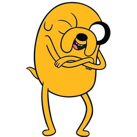 Adventure Time Jake The Dog Blinking Transparent Png Stickpng