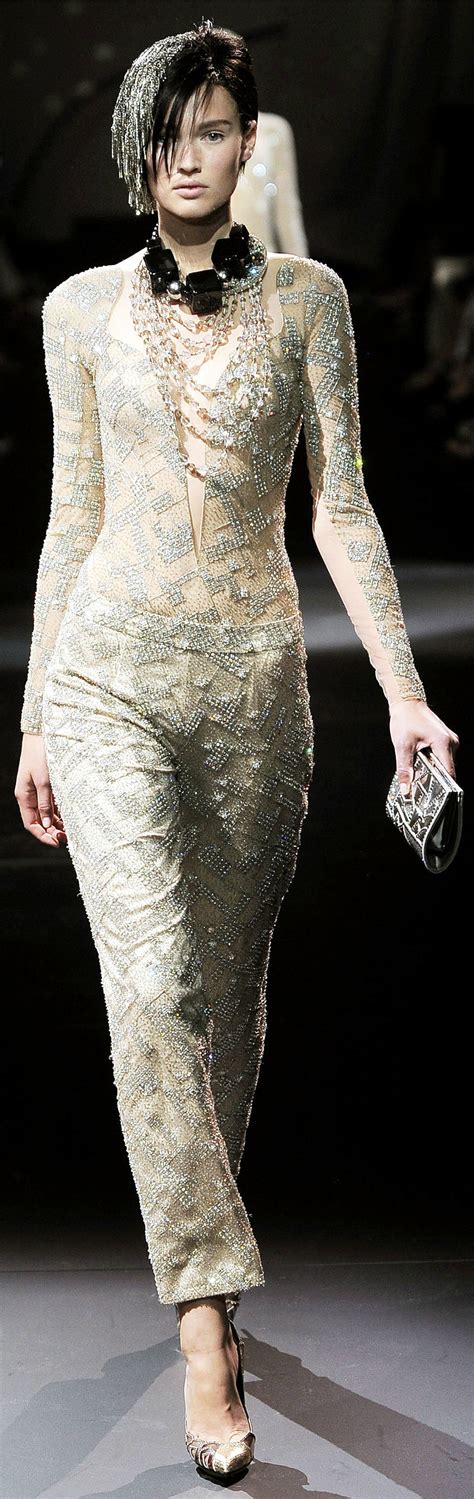 Armani Privé Haute Couture Fall Winter 2010 Collection The House Of