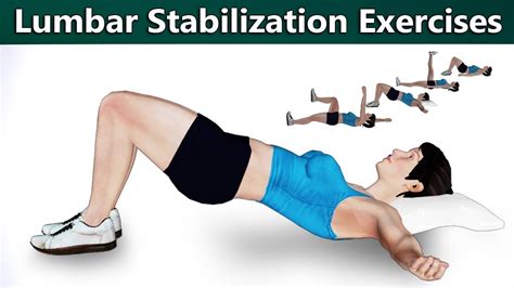 Lumbar Spine Stabilization Exercises Youtube