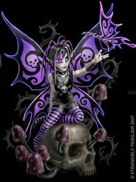 Pin By Patty Baker Smith On Skulls And Skeletons Fairy Tattoo Designs