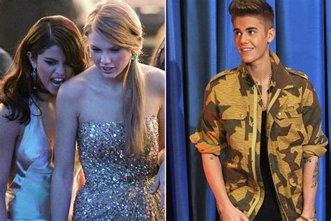Taylor Swift Gets Grossed Out When Selena Gomez Justin Bieber Kiss Backstage At 2013 Billboard