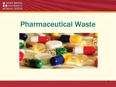 Ppt Pharmaceutical Waste Powerpoint Presentation Free Download Id