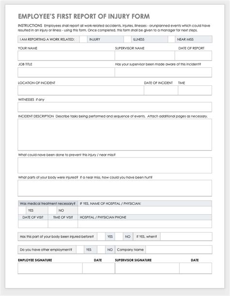 Unique Incident Report Template Covid Joining After Transfer Sample