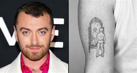 Sam Smith Debuts New Tattoo Paying Tribute To Non Binary Identity Popbuzz