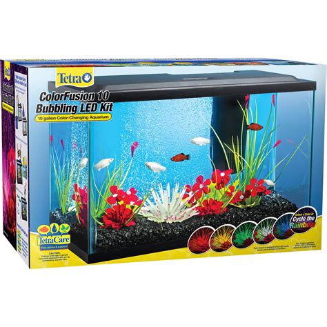 Tetra 10 Gallon Led Aquarium Kit Aquarium Views