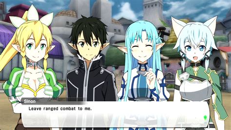 Of all the great characters in sword art online, who is your favorite? Sword Art Online: Lost Song: The Kotaku Import Preview ...