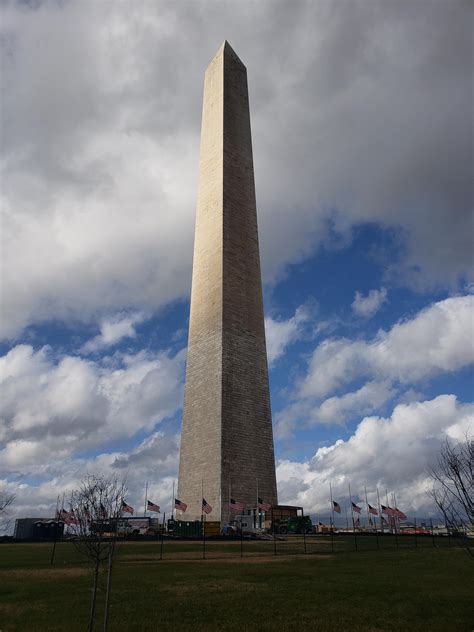 Washington Monument Tallest Obelisk In The World 555 Ft Oc 4032 X