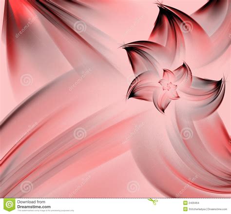 Pink Abstract Flower Petals Stock Illustration Illustration Of