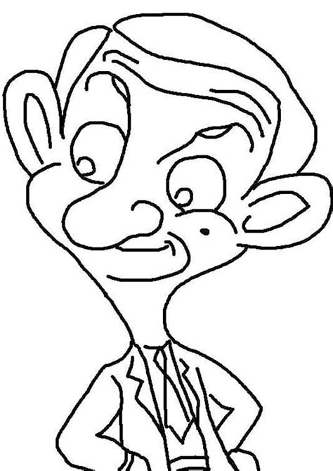 10 Funny Mr Bean Coloring Pages For Your Toddler Lion Coloring Pages