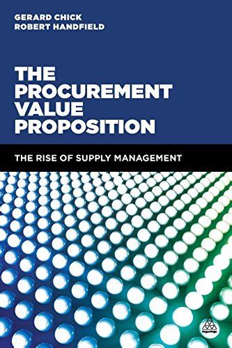 Buy The Procurement Value Proposition The Rise Of Supply