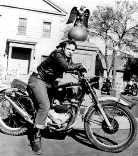 Check out full gallery with 266 pictures of marlon brando. Marlon Brando; ''The Wild One'' 1953 | John Irving | Flickr