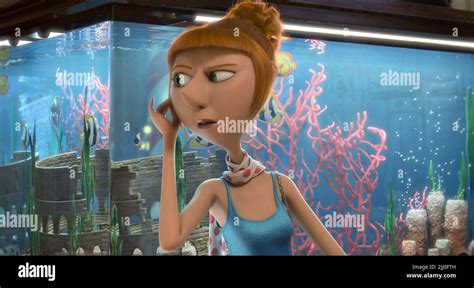 Lucy Wilde Despicable Me Stock Photo Alamy