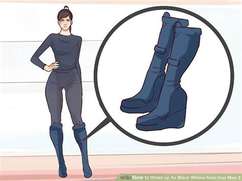 Highly skilled, and sporting an all black outfit, she's starter packs, bundles, and other packs also provide skins. How to Dress up As Black Widow from Iron Man 2: 13 Steps