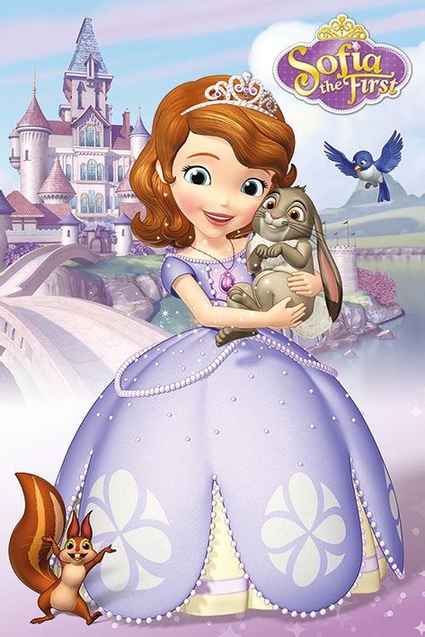 Sofia The First Characters Poster Sold At
