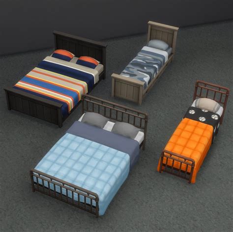 Parenthood Frames And Mattresses Sims 4 Bedroom Sims House Sims 4 Cc
