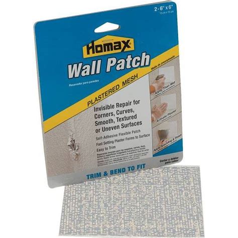 Homax 6 X 6 In Pre Plastered Mesh Drywall Patch 2 Pack Hd Supply