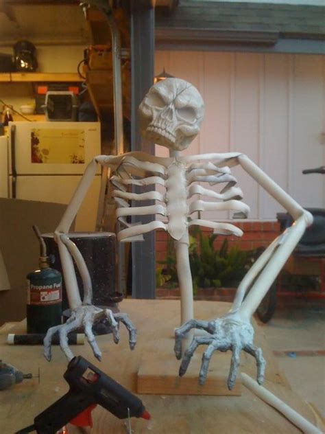 My Pvc Skeletons The Halloween Props Diy Diy Halloween