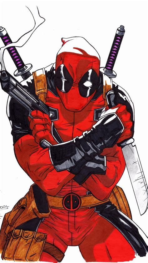 Hd Deadpool Iphone Backgrounds Pixelstalknet